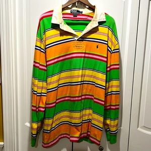 Men's Vintage Polo Rugby